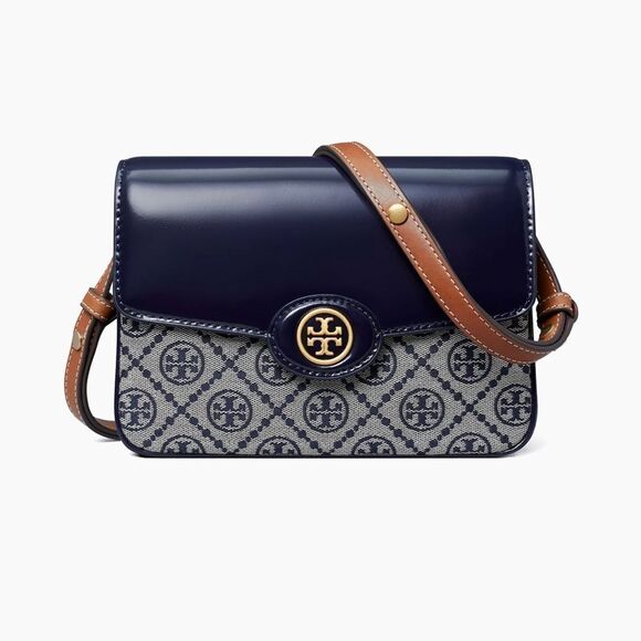 Tory Burch  Robinson T Monogram Convertible Shoulder Bag - Picture 1 of 14